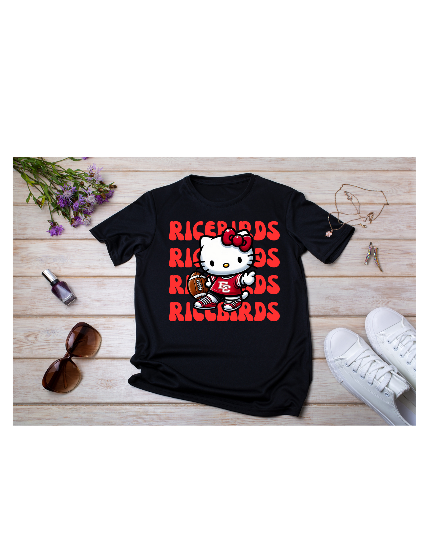 Camisa Ricebirds el campo tx
